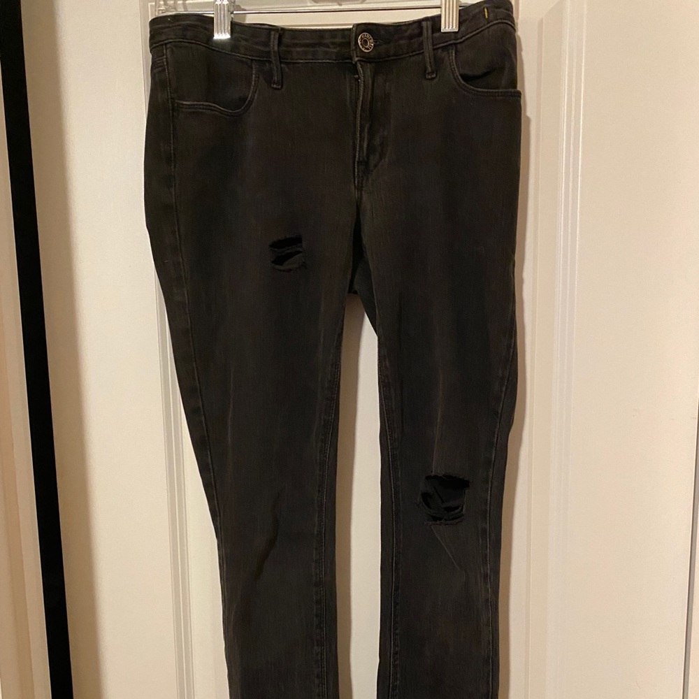 Black Madewell Skinny Jeans